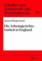 Die Arbeitsgerichtsbarkeit in England 3631627564 Book Cover