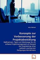 Konzepte zur Verbesserung der Projektabwicklung 3639261747 Book Cover