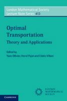Optimal Transportation: Theory and Applications 110768949X Book Cover