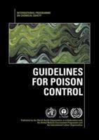 Guidelines for Poison Control 9241544872 Book Cover