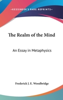 Realm of Mind: An Essay in Metaphysics 1163169374 Book Cover