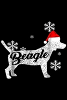 Beagle: Christmas With Beagle Dog Funny Beagle Lovers Gifts Journal/Notebook Blank Lined Ruled 6x9 100 Pages 1695398076 Book Cover