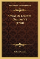 Obras De Lorenzo Gracian V1 1120659515 Book Cover