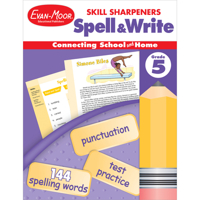 Spell & Write, Grade 5 (Skill Sharpeners) (Skill Sharpeners Spell & Write) 1596730498 Book Cover