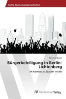 Bürgerbeteiligung in Berlin-Lichtenberg 363987742X Book Cover