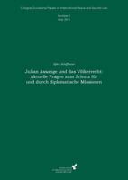 Julian Assange und das Völkerrecht: Aktuelle Fragen zum Schutz für und durch diplomatische Missionen 3732235955 Book Cover