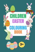 Happy Easter colouring book for children, 6x9in, 84 pages B09TJ82NQ1 Book Cover
