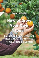 How to Grow Your Own Food: Livestock, Grains, Fragrant Herbs, Nuts, & a Thriving Home Vegetable Garden 9993108871 Book Cover