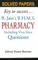 B Jain's Bhms Solved Papers on Pharmacy 8131906124 Book Cover