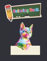 Coloring Book: 100 Animals for Stress Relieving Designs Animals, Flowers, Patterns And So Much More For Adults and kids - 8 x10 inche B089L8VD2N Book Cover
