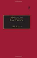 Manual of Law French 0859677451 Book Cover