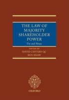 The Law of Majority Power: The Use and Abuse of Majority Shareholder Power 0199290563 Book Cover