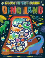 Glow in the Dark Dino Land Activity Book 1803373237 Book Cover