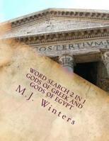 Word Search 2 in 1 Gods of Greek and Gods of Egypt: 2 in 1 Word Search name of gods 1986676595 Book Cover