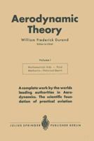 Aerodynamic Theory: A General Review of Progress Under a Grant of the Guggenheim Fund for the Promotion of Aeronautics 3642896294 Book Cover