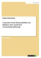 Corporate Social Responsibilities im Rahmen einer modernen Unternehmensführung 3656466947 Book Cover