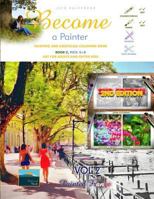 Painting and Grayscale Coloring Book - Become a Painter: Painted France (Book C - Pics: S+D) 1726728234 Book Cover