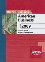 Hoover's Handbook of American Business 2009 (Hoover's Handbook of American Business) 1573111279 Book Cover