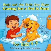 Benji and the Bath Day Blues: A Children’s Story about how Caring for a Pet is Fun! - for Kids Ages 4-8 B0FN831KRF Book Cover