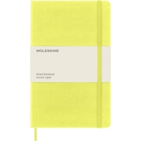 Moleskine Classic Notebook, Large, Ruled, Hay Yellow, Hard Cover B0B7HHM7RS Book Cover