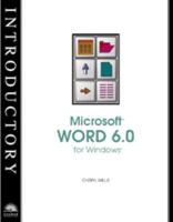 Introductory Microsoft Word 6.0 for Windows (A Susan Solomon book) 0760045798 Book Cover