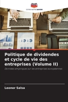 Politique de dividendes et cycle de vie des entreprises (Volume II) (French Edition) 6208179335 Book Cover