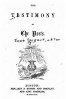 The Testimony of the Poets 1142049647 Book Cover