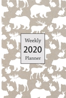 2020 Weekly Planner: Woodland 6 x 9 inch 150 Pages Year Months Weeks Calendar, Schedule, and Organizer plus Dot Grid Pages (January 2020 - December 2020) 169747215X Book Cover