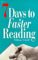 Seven Days to Faster Reading 0879801417 Book Cover