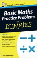 Basic Maths Practice Problems for Dummies 1118351622 Book Cover