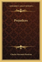 Prejudices 9361470000 Book Cover