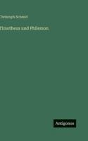 Timotheus und Philemon (German Edition) 3386415180 Book Cover
