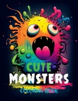 Cute Monsters Coloring Book: A Cute Coloring Book for Kids and Adults B0BW2GFSBV Book Cover