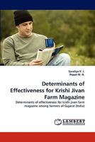 Determinants of Effectiveness for Krishi Jivan Farm Magazine 3843388334 Book Cover