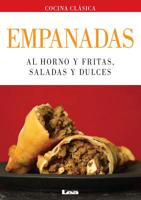 Empanadas: Al Horno Y Fritas, Saladas Y Dulces 9876343564 Book Cover