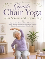 Gentle Chair Yoga for Seniors and Beginners: Step-by-Step Illustrated Seated Routines for Limited Mobility, Better Flexibility, Core Strength, Balance, Relaxation, and Daily Energy 6016236454 Book Cover