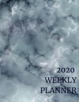 2020 Weekly Planner: Full week on 1 page 8.5 x 11 1706216149 Book Cover