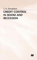 Credit Control in Boom and Recession 0333586670 Book Cover