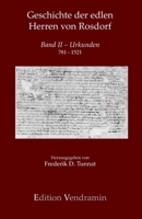 Geschichte der edlen Herren von Rosdorf: Band II - Urkunden B08YS61XNN Book Cover