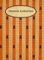 Thamar Karsavina 1906830843 Book Cover
