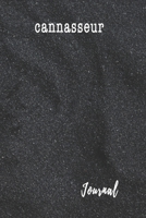 Cannasseur Journal: Cannabis Review Notebook Marijuana Diary, Tracker and Logbook 1086612396 Book Cover