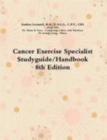 Cancer Exercise Specialist Handbook 8th Edition 055781068X Book Cover