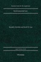 Environmental Law 0199730202 Book Cover