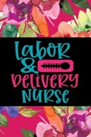 Labor and Delivery Nurse: Monthly Planner, To-Do-List, wide ruled line note: Nurse Notebook/Diary/Journal 1673588743 Book Cover