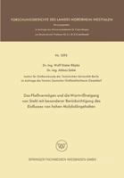 Das Fliessvermogen Und Die Warmrissneigung Von Stahl Mit Besonderer Berucksichtigung Des Einflusses Von Hohen Molybdangehalten 3663060098 Book Cover