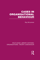 Cases In Organisational Behaviour 1138969907 Book Cover