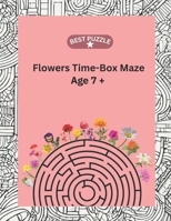 Time-Box Maze with Flowers B0CW3NTXN5 Book Cover