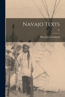 Navajo Texts; 34 1015278663 Book Cover