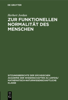 Zur Funktionellen Normalität Des Menschen 3112498895 Book Cover