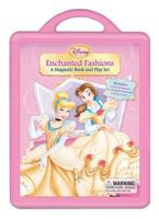 Disney Princess Enchanted Fashions: A Magnetic Book and Playset 1423107527 Book Cover